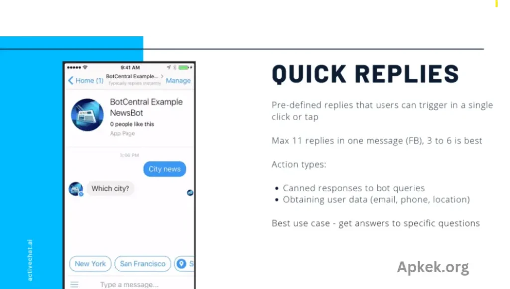 Send Reply Chat Bot